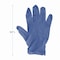 Boardwalk 380 Series, Disposable Gloves, 4 mil Palm, Nitrile, Powder-Free, L, 100 PK, Blue 380LBXA - alternate 5